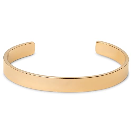 Lucleon by Trendhim Armreif Herren | Moderner Edelstahl-Armreif mit minimalistischem Design | Dänisches Design | Personalisierbar & stilvoller Schmuck für jeden Anlass | Goldfarben Lucleon by Trendhim Armreif Herren | Moderner Edelstahl-Armreif mit minimalistischem Design | Dänisches Design | Personalisierbar & stilvoller Schmuck für jeden Anlass | Goldfarben von Lucleon