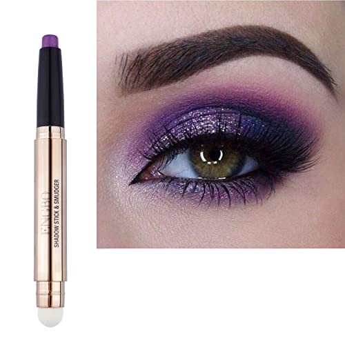 Lucoss Doppelseitiger Lidschattenstift – Eyeshadow Stick Highlighter-Lidschattenstift,Schimmernder Und Matter Eyeliner-Stift, Geschenk Für Mädchen Und Frauen (A8) von Lucoss