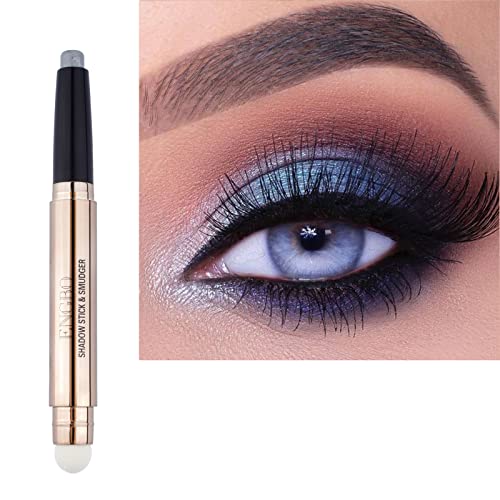 Lucoss Doppelseitiger Lidschattenstift – Eyeshadow Stick Highlighter-Lidschattenstift,Schimmernder Und Matter Eyeliner-Stift, Geschenk Für Mädchen Und Frauen (A10) von Lucoss