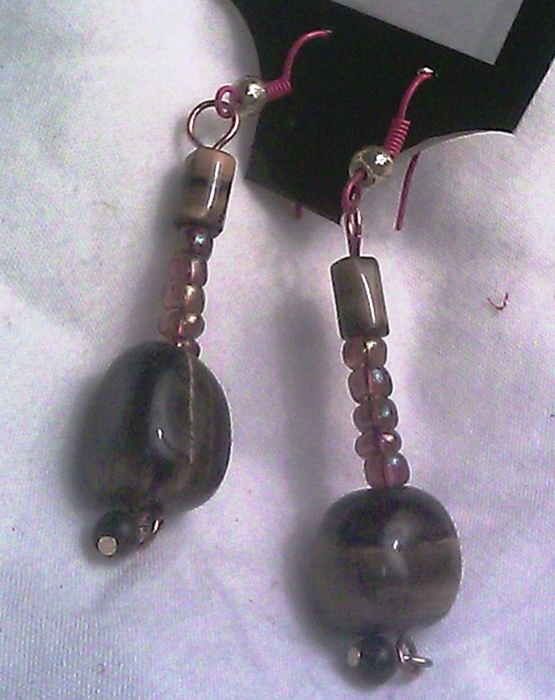 Echte Tigerauge Ohrringe Echte Tigerauge Ohrringe von LucyCueCreations