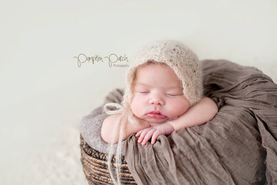 Häkelmütze Aus Mohairspitze Neugeborenen Fotorequisite, Baby Mädchen Outfit von LucyTootCreations