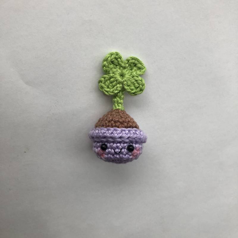 Gehäkelter Glücksklee , Amigurumi , Glücksbringer Four-Leafed Clover, Lucky Clover Gehäkelter Glücksklee , Amigurumi , Glücksbringer Four-Leafed Clover, Lucky Clover von LucysKawaiiShop