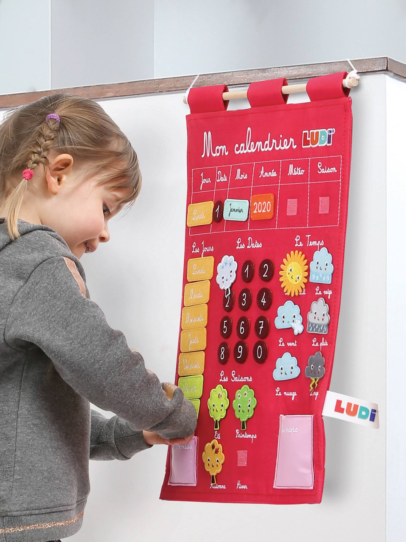 Kinder Lernkalender LUDI von Ludi