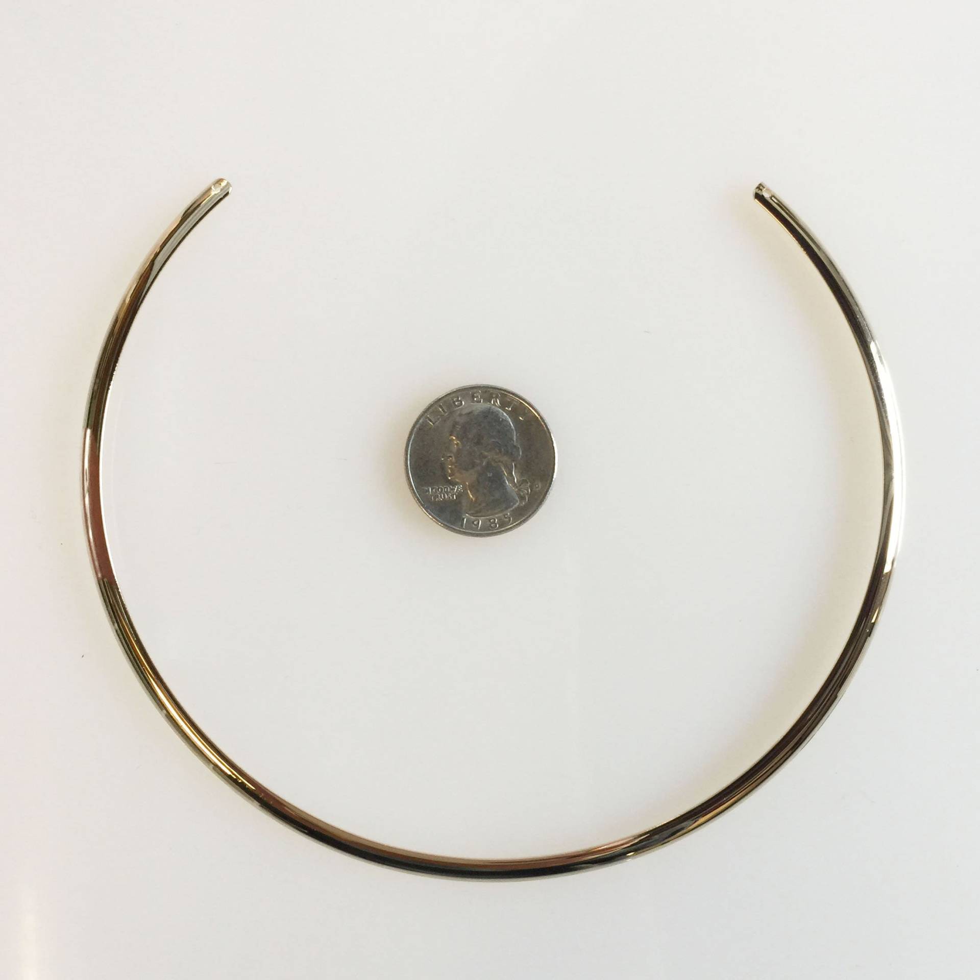 Messing Halshalsband, Halsring, Halsband, 130mmx105mm, 12K Gold Vergoldet Messing, 1Pc Messing Halshalsband, Halsring, Halsband, 130mmx105mm, 12K Gold Vergoldet Messing, 1Pc von LudicalCharms