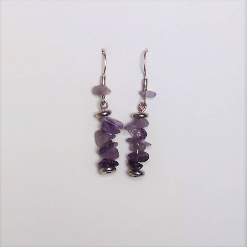 Barocke Amethyst-Ohrhänger Barocke Amethyst-Ohrhänger von Ludkajoy