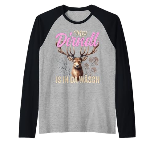 MEI Dirndl is In Da Wäsch Brezel Fest Feier Funny Design Raglan MEI Dirndl is In Da Wäsch Brezel Fest Feier Funny Design Raglan von Ludus Geschenkideen coole Styles für Sie und Ihn
