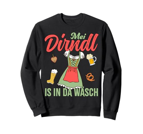 MEI Dirndl is In Da Wäsch Brezel Fest Feier Funny Design Sweatshirt MEI Dirndl is In Da Wäsch Brezel Fest Feier Funny Design Sweatshirt von Ludus Geschenkideen coole Styles für Sie und Ihn
