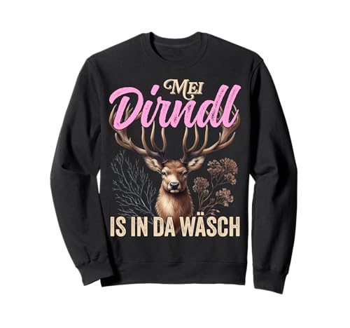 MEI Dirndl is In Da Wäsch Brezel Fest Feier Funny Design Sweatshirt MEI Dirndl is In Da Wäsch Brezel Fest Feier Funny Design Sweatshirt von Ludus Geschenkideen coole Styles für Sie und Ihn
