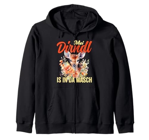 MEI Dirndl is In Da Wäsch Brezel Funny Design Kapuzenjacke MEI Dirndl is In Da Wäsch Brezel Funny Design Kapuzenjacke von Ludus Geschenkideen coole Styles für Sie und Ihn