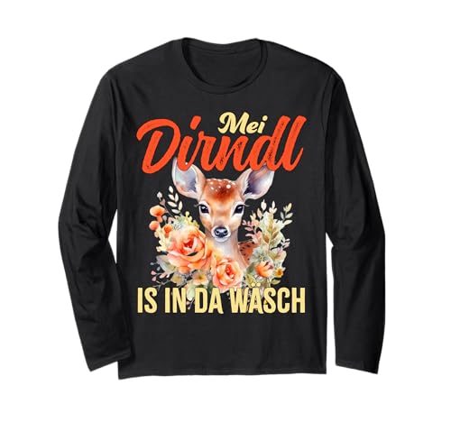 MEI Dirndl is In Da Wäsch Brezel Funny Design Langarmshirt MEI Dirndl is In Da Wäsch Brezel Funny Design Langarmshirt von Ludus Geschenkideen coole Styles für Sie und Ihn