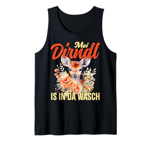 MEI Dirndl is In Da Wäsch Brezel Funny Design Tank Top MEI Dirndl is In Da Wäsch Brezel Funny Design Tank Top von Ludus Geschenkideen coole Styles für Sie und Ihn