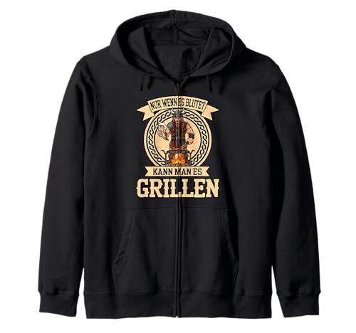 Nur Wenn Es Blutet Kann Man Es Grillen Wikinger Fleisch Kapuzenjacke Nur Wenn Es Blutet Kann Man Es Grillen Wikinger Fleisch Kapuzenjacke von Ludus Geschenkideen coole Styles für Sie und Ihn