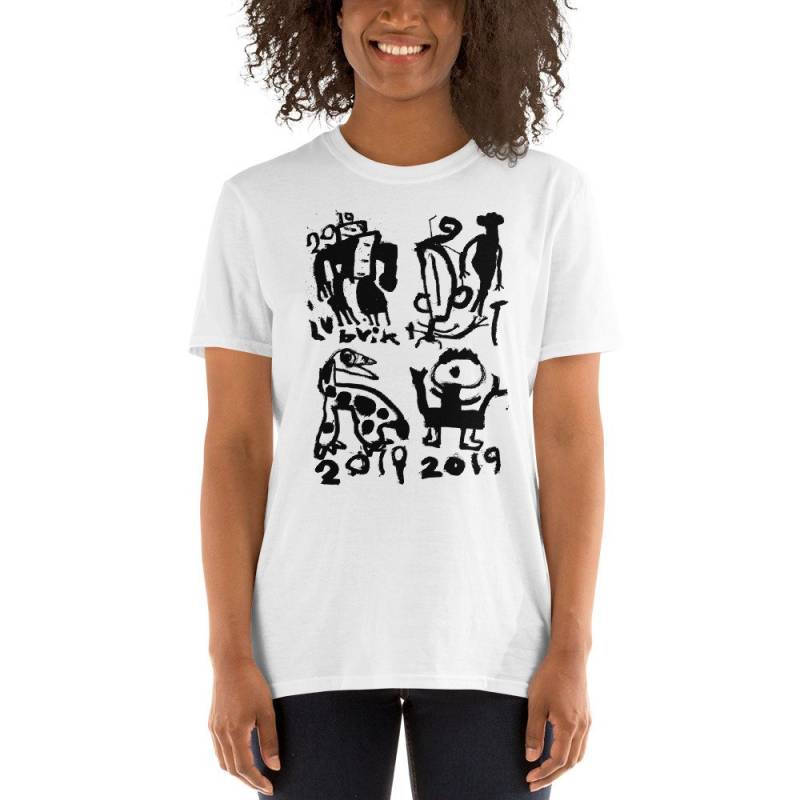 Lunar New Year Hieroglyph Unisex Grafik T-Shirt Lunar New Year Hieroglyph Unisex Grafik T-Shirt von LudvikShop