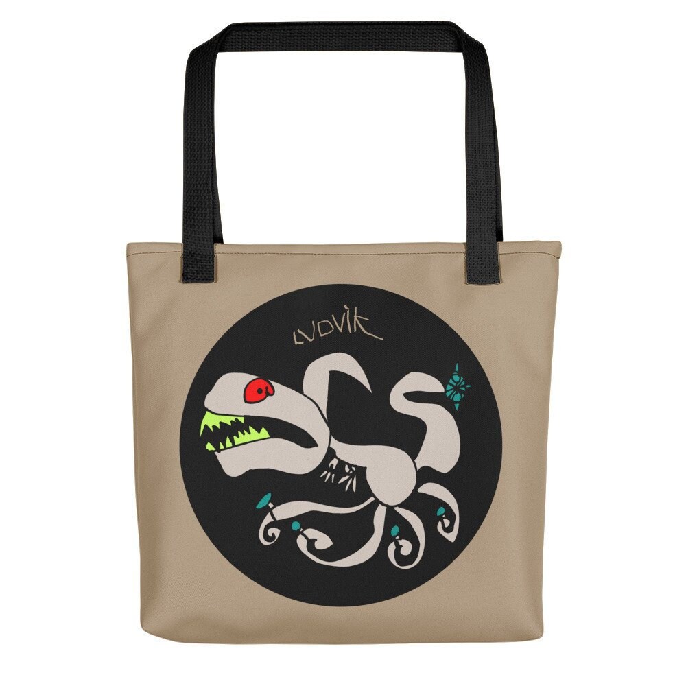 Oktopus Monster Witterungsbeständig Einkaufstasche Oktopus Monster Witterungsbeständig Einkaufstasche von LudvikShop