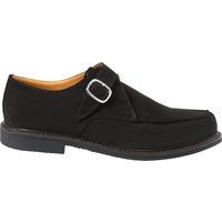 Ludwig Reiter Camaldulenser Single Monk aus Hydrovelours mit Crêpe-Sohle in 10,5 von Ludwig Reiter