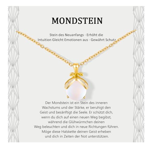 Lueaurra Geschenke für Frauen Halskette Glühwürmchen Mondstein Frau Idee Original Geschenk Teenager Mädchen Geschenke Weihnachten Geburtstagsgeschenk Geschenk für Mutter Tochter Schwester Freundin Lueaurra Geschenke für Frauen Halskette Glühwürmchen Mondstein Frau Idee Original Geschenk Teenager Mädchen Geschenke Weihnachten Geburtstagsgeschenk Geschenk für Mutter Tochter Schwester Freundin von Lueaurra