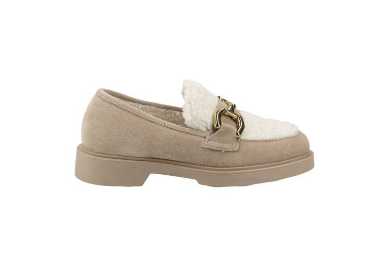Lüke Schuhe Lüke Schuhe CASSANDRA CAMEL, Slipper & Mokassin, Beige, Damen Slipper von Lüke Schuhe