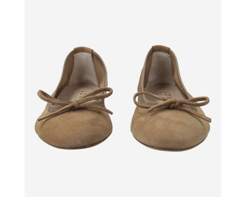 Lüke Schuhe Lüke Schuhe ALENA CUOIO, Ballerina in Beige für Damen Ballerina von Lüke Schuhe