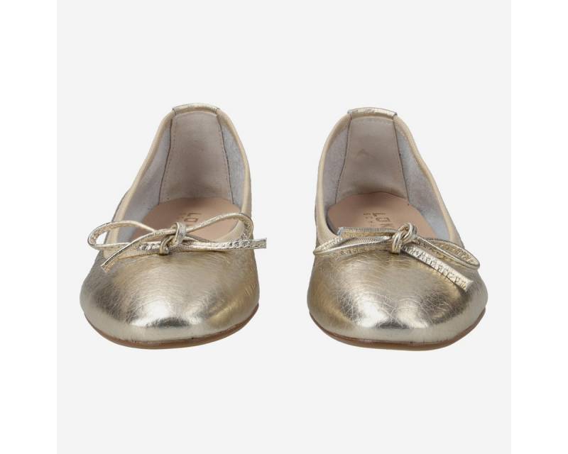 Lüke Schuhe Lüke Schuhe ALENA PLATINO, Ballerina in Gold für Damen Ballerina von Lüke Schuhe