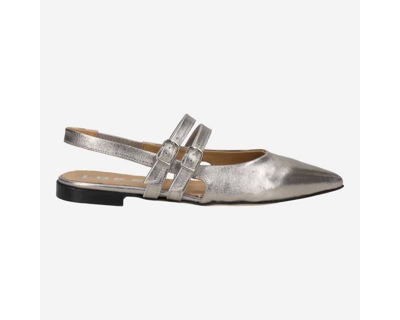 Lüke Schuhe Lüke Schuhe 450 4450 NUOVA, Peeptoes & Slingpumps, Silber/Gold, Damen Peeptoepumps von Lüke Schuhe