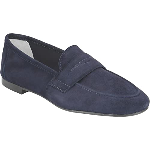 Lüke Schuhe Slipper & Mokassin ABETE, Rauleder, Blau, Damen EU 38 von Lüke Schuhe