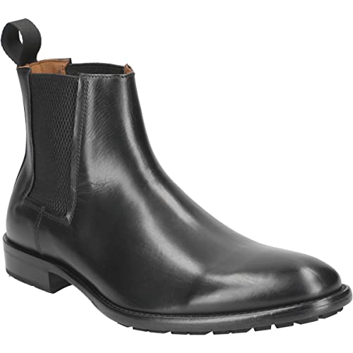 Lüke Schuhe Stiefelette 637S, Glattleder, Schwarz, Herren EU 9,5/44 von Lüke Schuhe