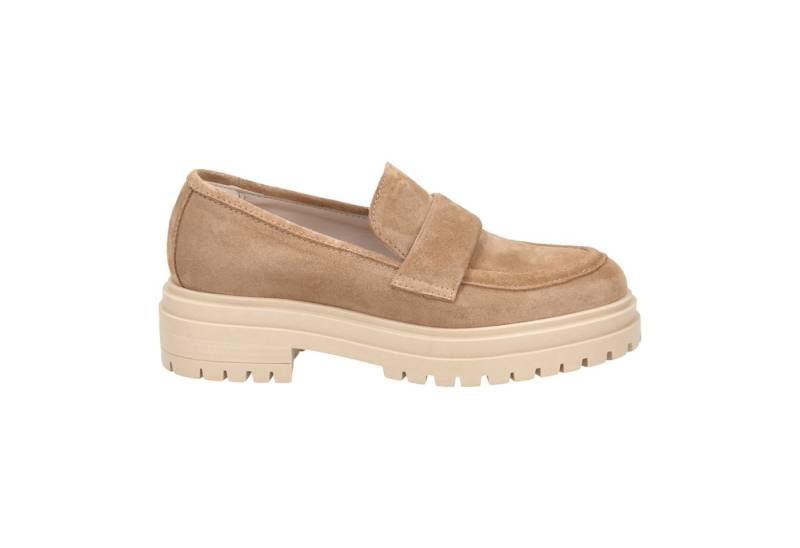 Lüke Schuhe Lüke Schuhe VIOLA CAMEL, Slipper & Mokassin, Beige, Damen Slipper von Lüke Schuhe