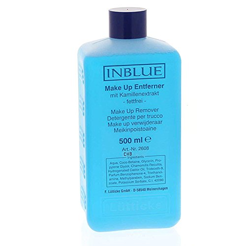 Inblue Make up Entferner, fettfrei Augenmake up Entfernung, Lütticke, 500 ml von Lueme