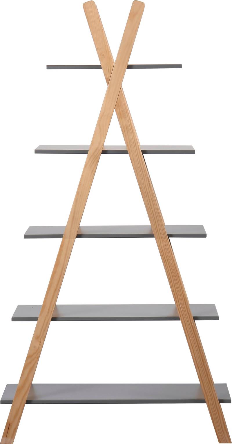 Lüttenhütt Regal "Dolidoo" in skandinavischem Look, Leiterregal für Kinder- oder Jugendzimmer von Lüttenhütt