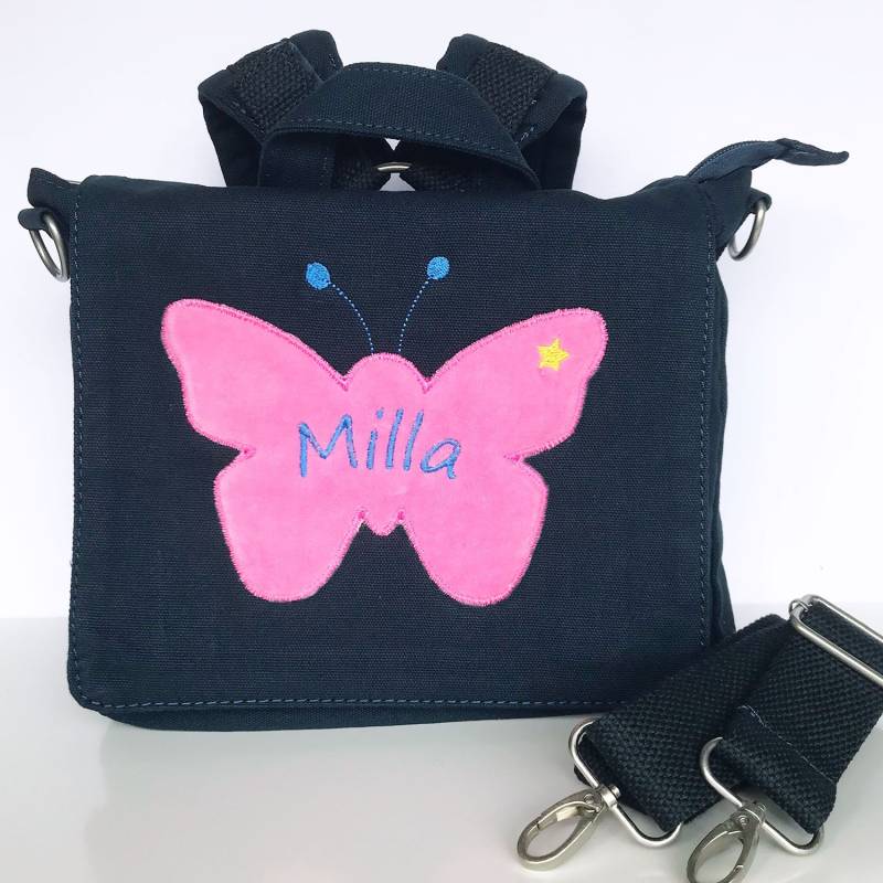 Kindergartenrucksack Mit Name + Schmetterling Kindergartenrucksack Mit Name + Schmetterling von Luettenmaat