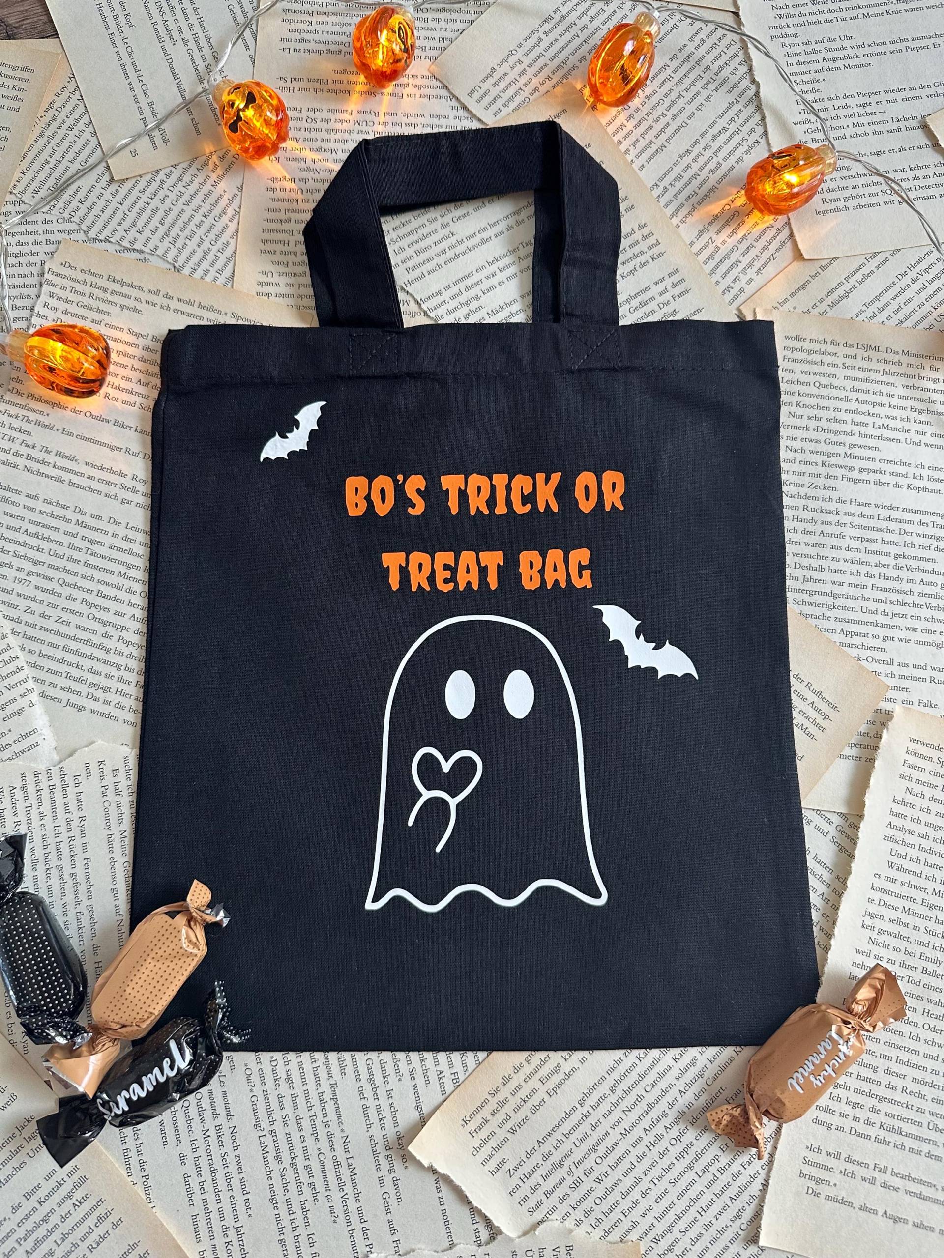 Personalisierte Halloween Tasche Für Kinder - Trick Or Treat Bag Personalisierte Halloween Tasche Für Kinder - Trick Or Treat Bag von Luettundfien