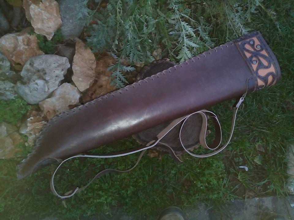 Leder Quiver Leder Quiver von LughAislingCelticArt