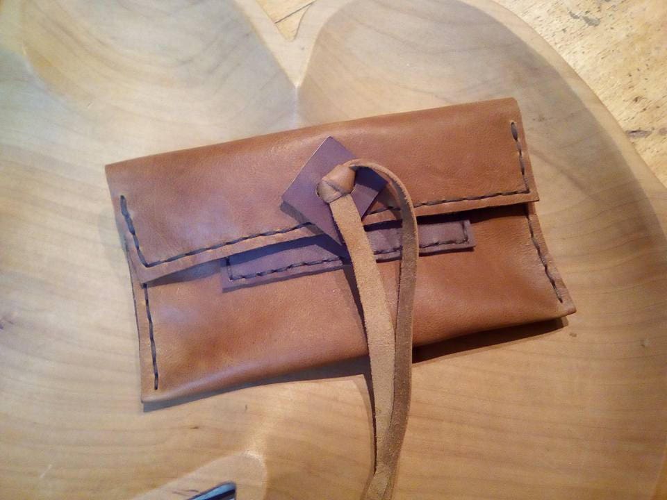 Leder Tabakhalter Leder Tabakhalter von LughAislingCelticArt