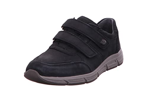 Waldläufer Haslo Klett-Halbschuh, Bear (Nubukleder), notte (dunkelblau), Weite H 323301-165-194 Gr. 42 von Lugina Schuhfabrik GmbH