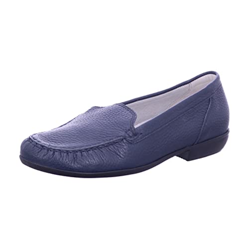 Waldläufer adult Hina blau Gr. 4 von Lugina Schuhfabrik GmbH