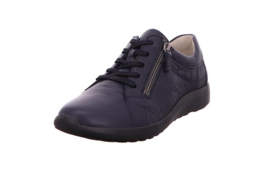 Waldläufer K-Ira Sneaker, Hirsch-Leder, Notte LS schwarz, Weite K 634002-199-194 (Größe: 38) von Lugina Schuhfabrik