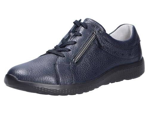 Waldläufer K-Ira Sneaker, Hirsch-Leder, Notte LS schwarz, Weite K 634002-199-194 (Größe: 42) von Lugina Schuhfabrik