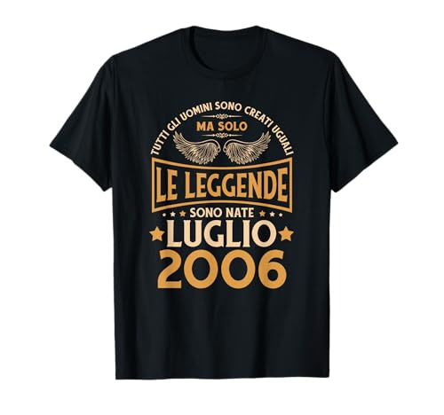 Geburtstag Männer Geschenk Frau Die Legenden Juli 2006 T-Shirt Geburtstag Männer Geschenk Frau Die Legenden Juli 2006 T-Shirt von Luglio 2006 Compleanno