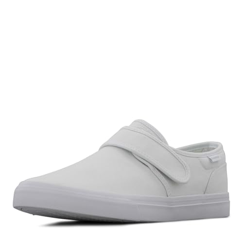 Lugz Clipper Sneaker für Herren, Weißer Riemen, 38.5 EU von Lugz
