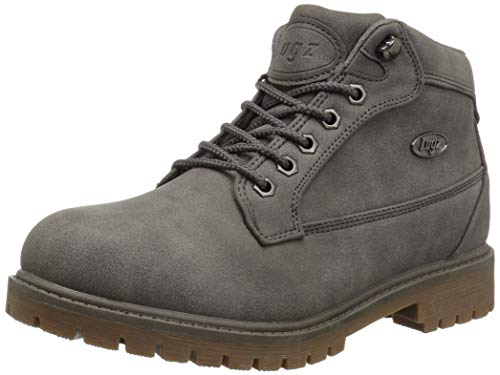 Lugz Damen Mantle Mid Classic Chukka Boot Mode-Stiefel, Charcoal Gum, 38.5 EU von Lugz