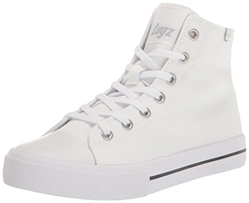 Lugz Damen Stagger Hi Classic Canvas Sneaker, weiß, 38.5 EU von Lugz