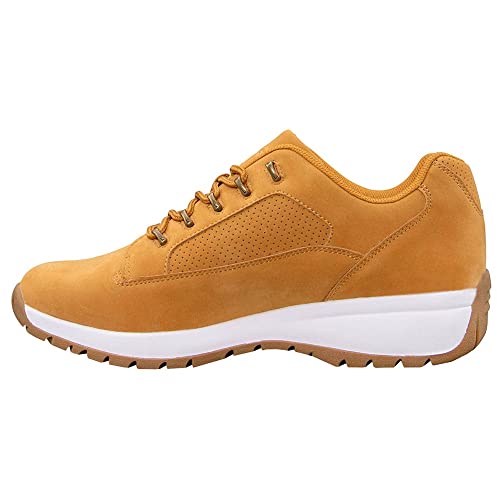 Lugz Herren Bluster Fashion Sneaker, Golden Wheat/White/Gum, 45.5 EU von Lugz