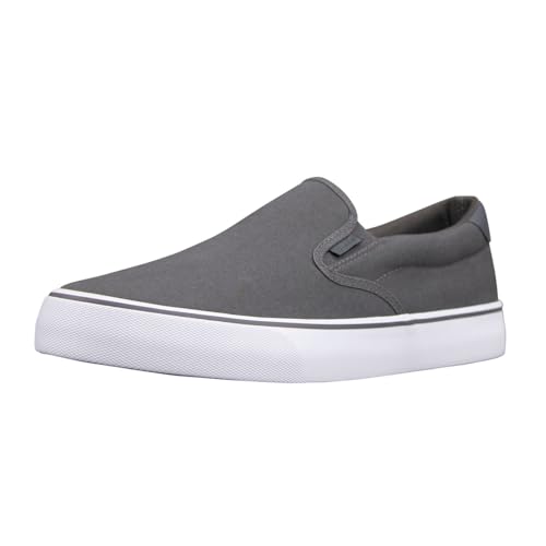Lugz Herren Clipper Classic Slip-on Canvas Sneaker Turnschuh, Dunkelgrau/Weiß, 40 EU Lugz Herren Clipper Classic Slip-on Canvas Sneaker Turnschuh, Dunkelgrau/Weiß, 40 EU von Lugz