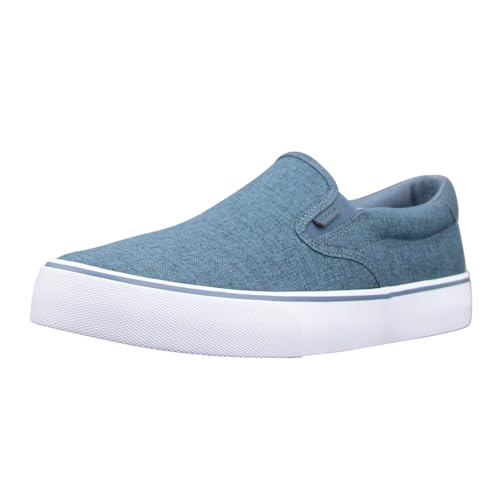 Lugz Herren Clipper Classic Slip-on Fashion Sneaker, Marineblauer Gummi, 39 EU von Lugz