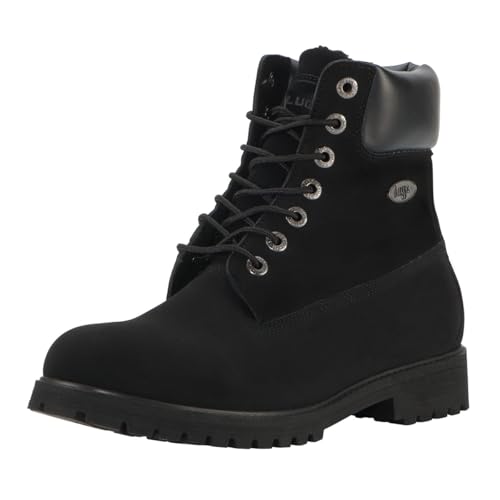 Lugz Herren Convoy Mode-Stiefel, Black Durabrush, 42.5 EU Weit von Lugz