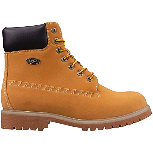 Lugz Herren Convoy Mode-Stiefel, Goldweizen/Rinde/Tan/Kaugummi, 44 EU Weit von Lugz