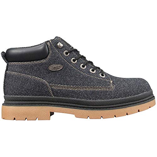 Lugz Herren Drifter Peacoat Chukka-Stiefel, Schwarz/Gum, 44.5 EU von Lugz