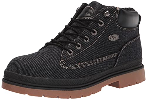 Lugz Herren Drifter Peacoat Mode-Stiefel, Black Gum, 42.5 EU von Lugz