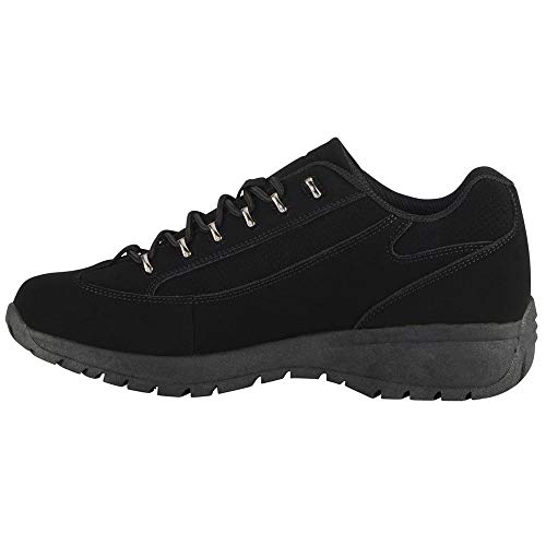 Lugz Herren Express Classic Low Top Fashion Sneaker Turnschuh, Schwarz, 44.5 EU von Lugz