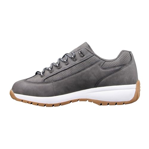 Lugz Herren Express Sneaker, Anthrazit/Weiß/Gum, 44 EU von Lugz